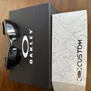 Custom genuine oakleys- brand new never worn